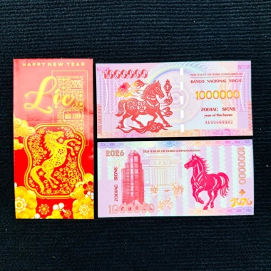 FREESHIP Tiền Hình Con Ngựa Macao 1 Triệu Lưu Niệm Lì Xì Tết Bình Ngọ 2.026 Giá chỉ 4.664₫