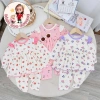Freeship và Voucher Bộ Dài Tay Bé Gái Thun Họa Tiết Dễ Thương 6-16Kg Giá 31.200 VND