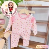 Freeship và Voucher Bộ Dài Tay Bé Gái Thun Họa Tiết Dễ Thương 6-16Kg Giá 31.200 VND 5