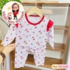 Freeship và Voucher Bộ Dài Tay Bé Gái Thun Họa Tiết Dễ Thương 6-16Kg Giá 31.200 VND 6