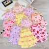 Freeship Voucher Babydoll Bé Gái Thun Tăm Lạnh Họa Tiết Cute Thoáng Mát 6-16Kg