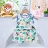Freeship Voucher Bộ Ba Lỗ Thun Tăm Lạnh Trắng Họa Tiết Mùa Hè Cho Bé 6-17kg 29.000 4