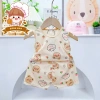 Freeship Voucher Bộ Ba Lỗ Thun Tăm Lạnh Trắng Họa Tiết Mùa Hè Cho Bé 6-17kg 29.000 7