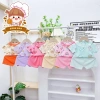 Freeship + Voucher Bộ Cộc Tay Bé Gái Cánh Tiên Thun Tăm Lạnh Siêu Thoáng Mát 5 Màu Đẹp 6-17Kg Giá 30.250 VND 2
