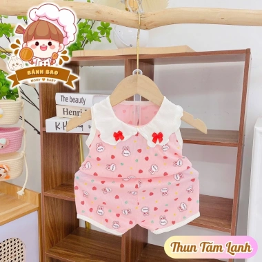 Freeship + Voucher Bộ Cộc Tay Bé Gái Cánh Tiên Thun Tăm Lạnh Siêu Thoáng Mát 5 Màu Đẹp 6-17Kg Giá 30.250 VND 5 Freeship + Voucher Bộ Cộc Tay Bé Gái Cánh Tiên Thun Tăm Lạnh Siêu Thoáng Mát 5 Màu Đẹp 6-17Kg Giá 30.250 VND 5