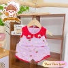 Freeship + Voucher Bộ Cộc Tay Bé Gái Cánh Tiên Thun Tăm Lạnh Siêu Thoáng Mát 5 Màu Đẹp 6-17Kg Giá 30.250 VND 6