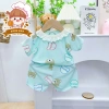 Freeship + Voucher Bộ Cộc Tay Bé Gái Cánh Tiên Thun Tăm Lạnh Siêu Thoáng Mát 5 Màu Đẹp 6-17Kg Giá 30.250 VND 10