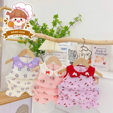 Freeship Voucher Bộ Cộc Tay Thun Lạnh Siêu Thoáng Mát 6-17kg Họa Tiết Dễ Thương 4