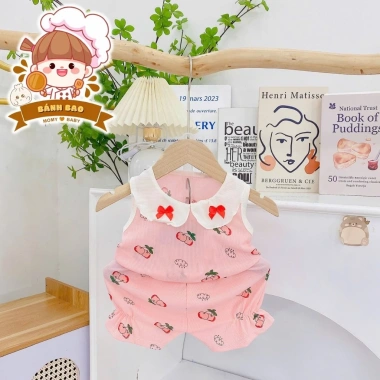 Freeship Voucher Bộ Cộc Tay Thun Lạnh Siêu Thoáng Mát 6-17kg Họa Tiết Dễ Thương 6