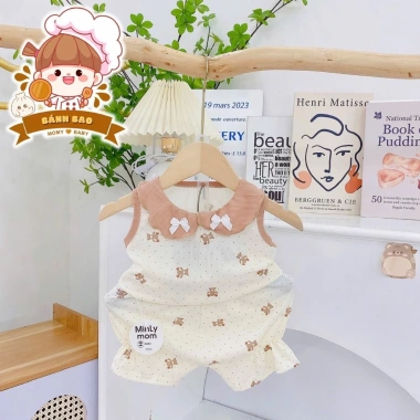 Freeship Voucher Bộ Cộc Tay Thun Lạnh Siêu Thoáng Mát 6-17kg Họa Tiết Dễ Thương 9