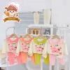 Freeship + Voucher Bộ Dài Tay Bé Gái Cotton Dày Cổ Bèo, Vải Đẹp Họa Tiết Đáng Iu 6-16Kg Dưới 3 tuổi - Giá 43.200