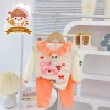 Freeship + Voucher Bộ Dài Tay Bé Gái Cotton Dày Cổ Bèo, Vải Đẹp Họa Tiết Đáng Iu 6-16Kg Dưới 3 tuổi - Giá 43.200 10