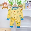 Freeship + Voucher Bộ Dài Tay Bé Thun Lạnh Hoa Tiết Mini 6-16Kg Thu Đông Dưới 3 tuổi 9