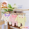 Freeship + Voucher Bộ Dài Tay Bé Trai Bé Gái Thun Tăm Lạnh Siêu Thoáng Mát Họa Tiết Hoạt Hình 6-16Kg Giá 29.200₫ 3