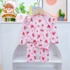 Freeship Voucher Bộ Dài Tay Thun Bé Gái 6-16Kg Dưới 3 Tuổi Mỏng Mát Họa Tiết Điệu Đà Giá 29.200₫ 4