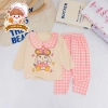 Freeship Voucher Bộ Dài Tay Thun Bé Gái 6-16Kg Dưới 3 Tuổi Mỏng Mát Họa Tiết Điệu Đà Giá 29.200₫ 7