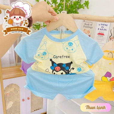 Freeship + Voucher Bộ Đồ Cọc Tay Thun Lạnh 6-16 Kg Cho Bé Trai và Bé Gái - Thoải Mái, Thoáng Mát, Giá 42.750 VND 7