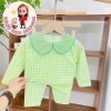 Freeship Voucher Bộ Đồ Dài Tay Thun Tăm Lạnh Họa Tiết Dễ Thương 6-16Kg Giá 28.200đ 5