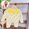 Freeship Voucher Bộ Đồ Dài Tay Thun Tăm Lạnh Họa Tiết Dễ Thương 6-16Kg Giá 28.200đ 8