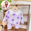 Freeship Voucher Bộ Đồ Dài Tay Thun Tăm Lạnh Họa Tiết Dễ Thương 6-16Kg Giá 28.200đ 9