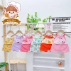 Freeship Voucher Bộ Hai Dây Hoạt Hình Vải Thun Lạnh Bé Gái 6-17kg Thoáng Mát 2