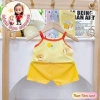 Freeship Voucher Bộ Hai Dây Vải Thun Tăm Lạnh 6-17kg Cho Bé Gái Thoải Mái, Thoáng Mát, Giá 23.200₫ 7