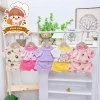 Freeship Voucher Cộc Tay Bé Gái Thun Tăm Lạnh Nơ Bèo Thoáng Mát 5 Màu Siêu Đẹp 6-17kg Giá 25.200 VND 3