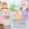 Freeship Voucher Cộc Tay Bé Gái Thun Tăm Lạnh Nơ Bèo Thoáng Mát 5 Màu Siêu Đẹp 6-17kg Giá 25.200 VND 4