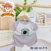 Freeship Voucher Cộc Tay Thun Lạnh Hoạt Hình Cute Siêu Thoáng Mát 6-17kg 6