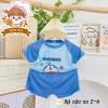 Freeship Voucher Cộc Tay Thun Lạnh Hoạt Hình Cute Siêu Thoáng Mát 6-17kg 9
