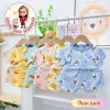 Freeship Voucher Cộc Tay Thun Lạnh Thoáng Mát Họa Tiết Cute 6-16kg Giá 31.200đ 4