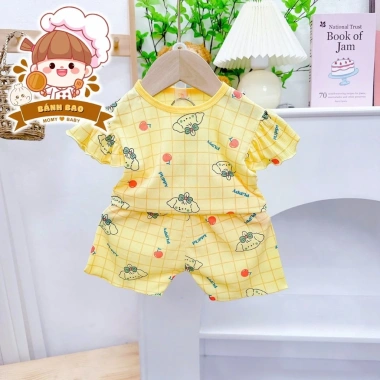 Freeship Voucher Cộc Tay Thun Tăm Lạnh Mỏng Thoáng Mát 6-16kg Cho Bé Trai Bé Gái 7