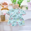 Freeship + Voucher Cộc Tay Thun Tăm Lạnh Siêu Thoáng Mát 6-16kg Cho Bé Trai và Gái 5
