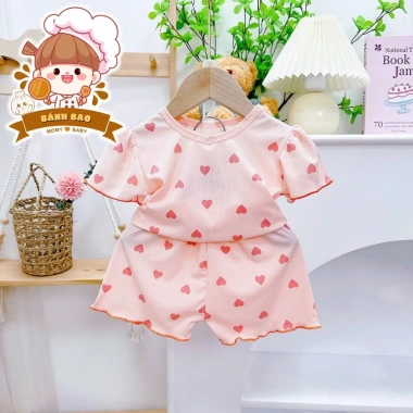 Freeship + Voucher Cộc Tay Thun Tăm Lạnh Siêu Thoáng Mát 6-16kg Cho Bé Trai và Gái 7