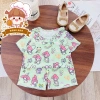 [Freeship + Voucher] Cộc Tay Thun Tăm Lạnh Siêu Thoáng Mát 9-17kg Cho Bé Trai Bé Gái 6