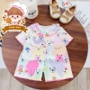 [Freeship + Voucher] Cộc Tay Thun Tăm Lạnh Siêu Thoáng Mát 9-17kg Cho Bé Trai Bé Gái 7