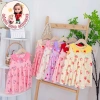 Freeship Voucher Cộc Tay Thun Tăm Lạnh Thoáng Mát Cute Bé Gái 6-16kg 32.200₫
