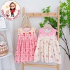 Freeship Voucher Cộc Tay Thun Tăm Lạnh Thoáng Mát Cute Bé Gái 6-16kg 32.200₫ 3