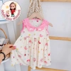 Freeship Voucher Cộc Tay Thun Tăm Lạnh Thoáng Mát Cute Bé Gái 6-16kg 32.200₫ 6