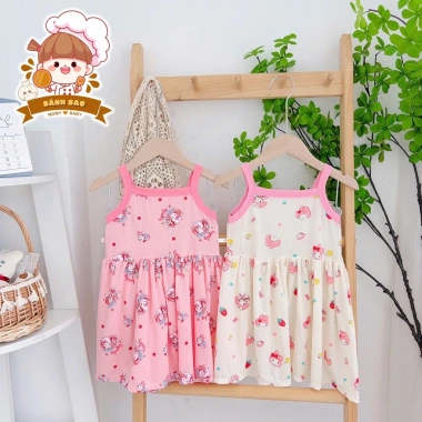 [Freeship+Voucher] COMBO 3 Bộ Dài Tay Bé Gái Thun Tăm Lạnh Siêu Thoáng Mát 6-16kg Dưới 3 Tuổi Giá 74.000 VNĐ 4