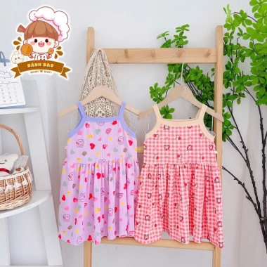 [Freeship+Voucher] COMBO 3 Bộ Dài Tay Bé Gái Thun Tăm Lạnh Siêu Thoáng Mát 6-16kg Dưới 3 Tuổi Giá 74.000 VNĐ 6