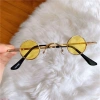 Fudeshe râm tròn nhỏ, kính gọng kim màu kẹo Punk, Mini Ins UV400 - Giá 31.860 VND 6