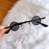Fudeshe râm tròn nhỏ, kính gọng kim màu kẹo Punk, Mini Ins UV400 - Giá 31.860 VND 10