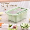 Full Set Nạo Rau Củ Quả Y Hình Rổ Inox 304 Không Gỉ - Đa Năng, Hộp Đựng - 195k 3