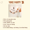 Full Set Trang Trí Sinh Nhật Tone Nâu Số Tuổi Đáng Yêu cho Bé và Người Lớn - Yori Party 99.750 VND 5