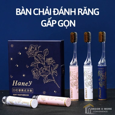 FULLBOX Bàn chải đánh răng gấp gọn du lịch – Nhỏ gọn, tiện lợi, chỉ 25.750₫