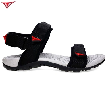 Fullbox Giày Sandal Nam Nữ Việt Thủy Hai Quai Ngang Đen VT016 - 185k giảm 18%