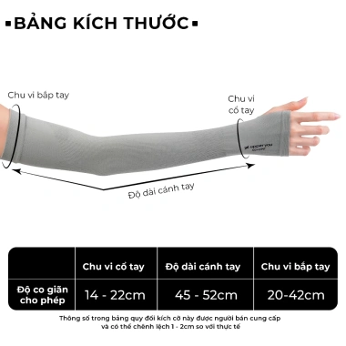 Găng Tay Chống Nắng Nam Nữ Cao Cấp VSOCKS Co Giãn 4 Chiều Ôm Sát, Thoải Mái Khi Hoạt Động - Giá 39.900đ
