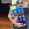 Gấu bông 3D iPhone 17 Cam 45cm - Gối ôm ngủ siêu mềm, giảm giá 30k, giá rẻ vô đối 2