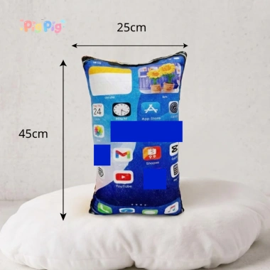 Gấu bông 3D iPhone 17 Cam 45cm - Gối ôm ngủ siêu mềm, giảm giá 30k, giá rẻ vô đối 5